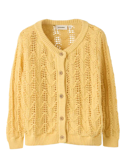 Hovedbilde Lil’Atelier Fea Knit Cardigan - Sahara Sun
