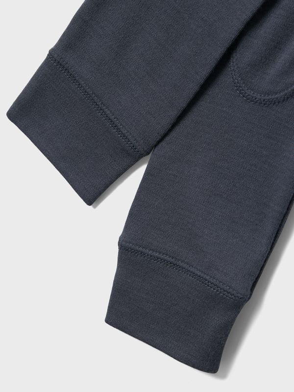 NmmWillit Wool Longjohn - Ombre Blue