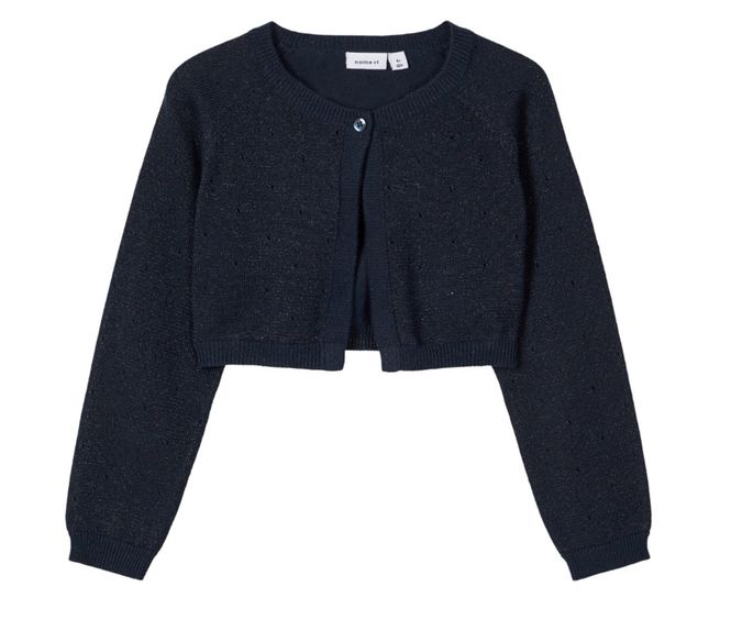 Hovedbilde Nmfrigmor ls knit bolero - dark sapphire