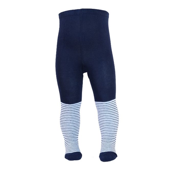 Hovedbilde Safa bomull strømpebukse striper - Blå