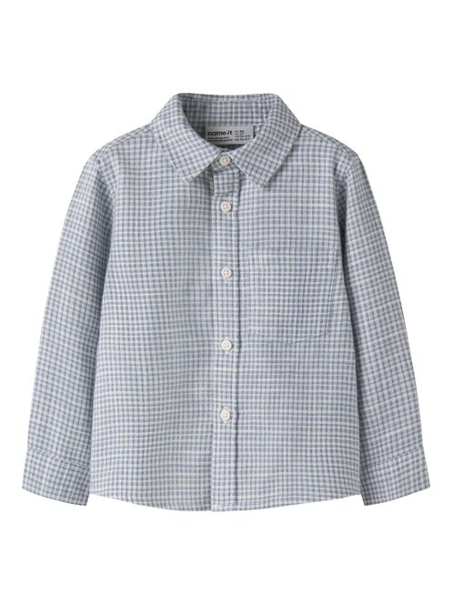 Hovedbilde Name It Kristian shirt - Ashley Blue SMALL CHECK