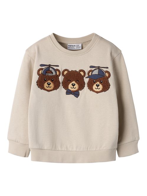 Hovedbilde Name It Ditlef Bamse Sweat - Peyote