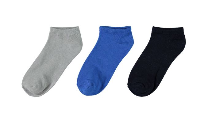 Hovedbilde NkmValde 3pk ankelsokk - Grey Melange