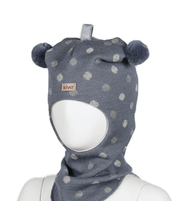 Kivat Balaclava - Dueblå Polkadot