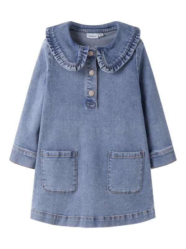 Name It Gia Denim Dress - Medium Blue Denim