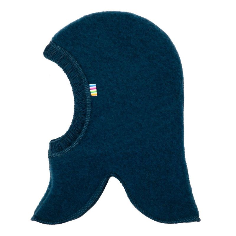 Joha ullfleece balaclava - Mørk turkis