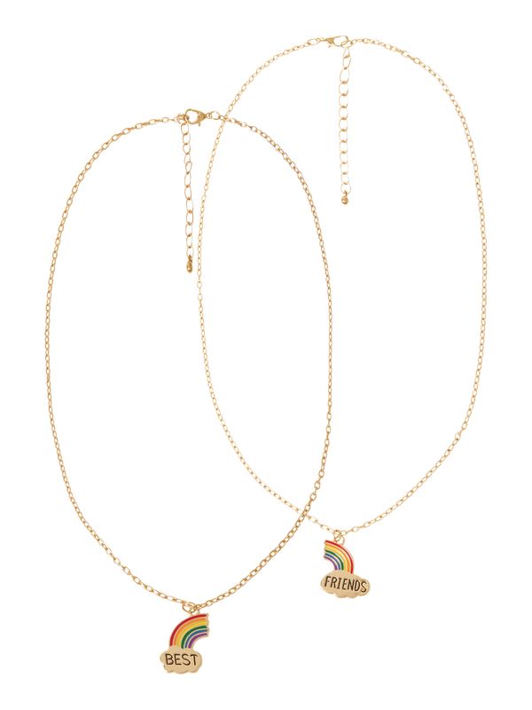 Name It Friends 2P Necklace - Gold