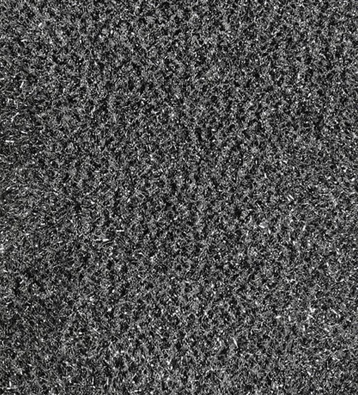 KogPiumo glitter l/s o-neck knt - Black/Silver Glitter