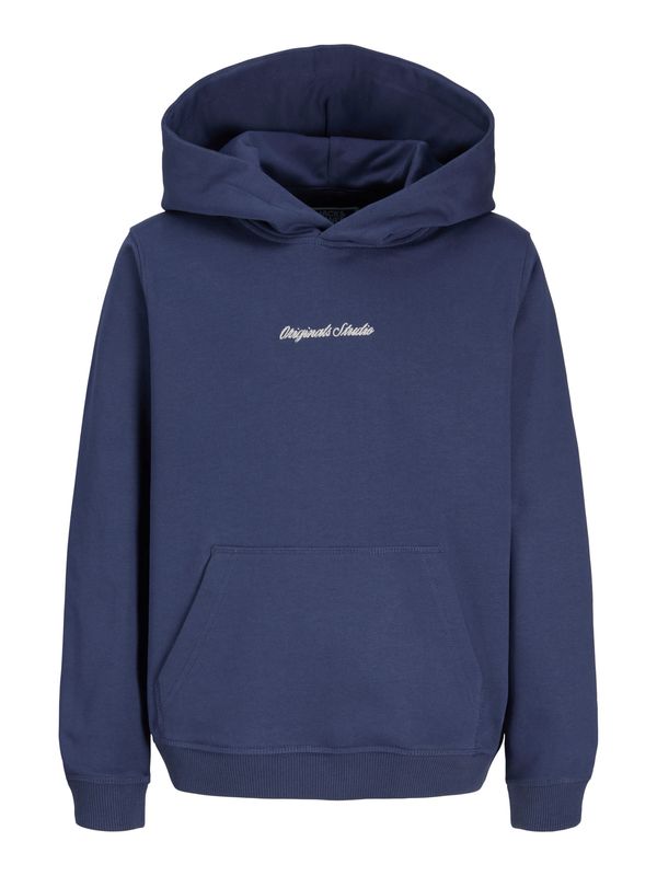 Jack & Jones Jr Norrebro Sweat Hood - Crown Blue