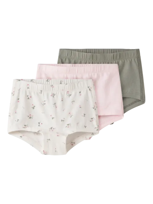 Hovedbilde Name It Tights 3 pk - Jet Stream/Ballerina