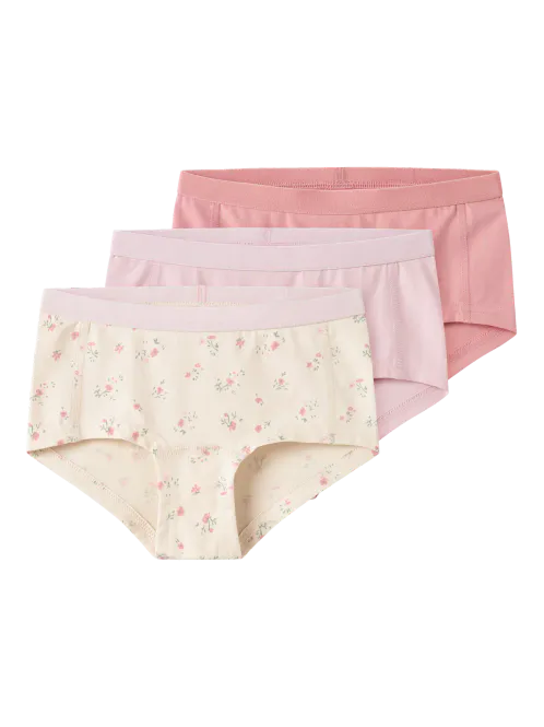 Hovedbilde Name It Hipster 3-pk - Turtledove/Pale ...