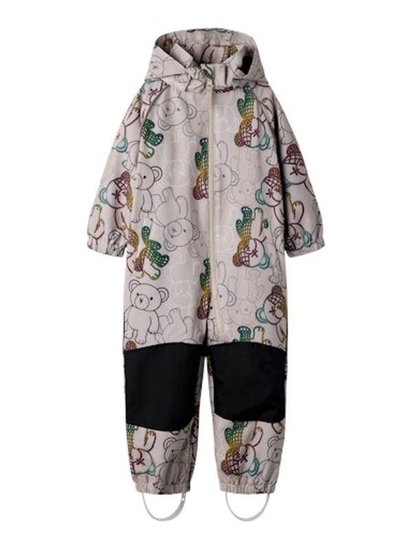 Name It Alfa Bears Softshelldress  - Chateau Gray