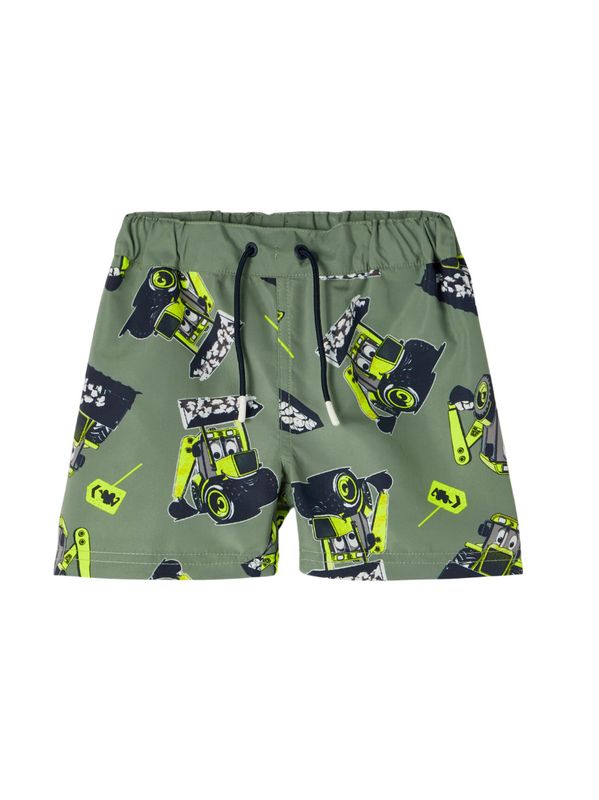 NmmJCB Miller long swimshorts - Hedge Green 