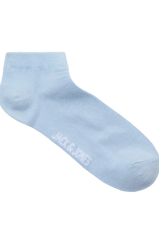 JacChester solid short socks 5 pack jnr - Stormy weather