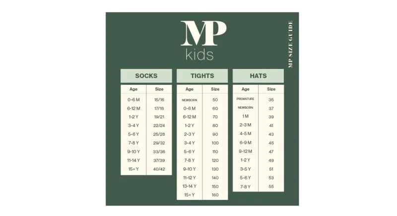MP Kids Rib baby socks - White