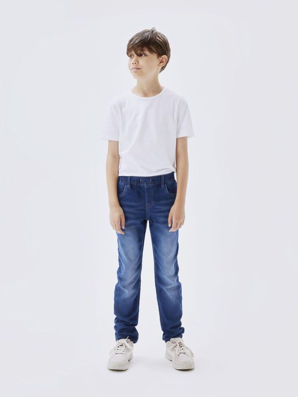 NkmRyan slim swe jeans - Dark Blue Denim