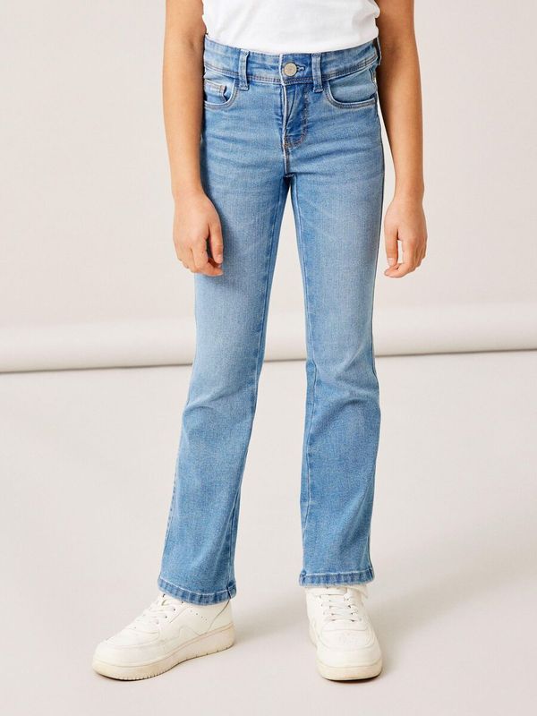 NkfPolly skinny boot jeans - Medium Blue Denim