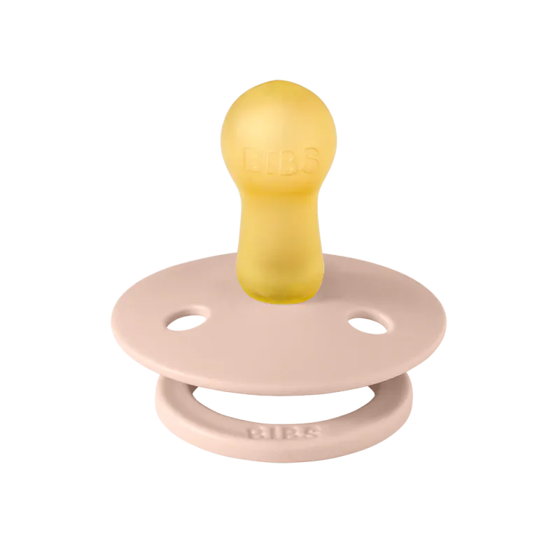 BIBS Colour 2-pk Naturgummi - Ivory/Blush