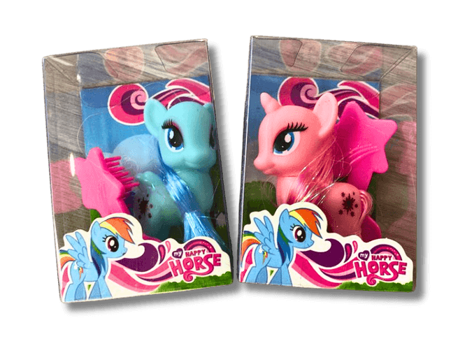 Hovedbilde Liten ponny med børste 