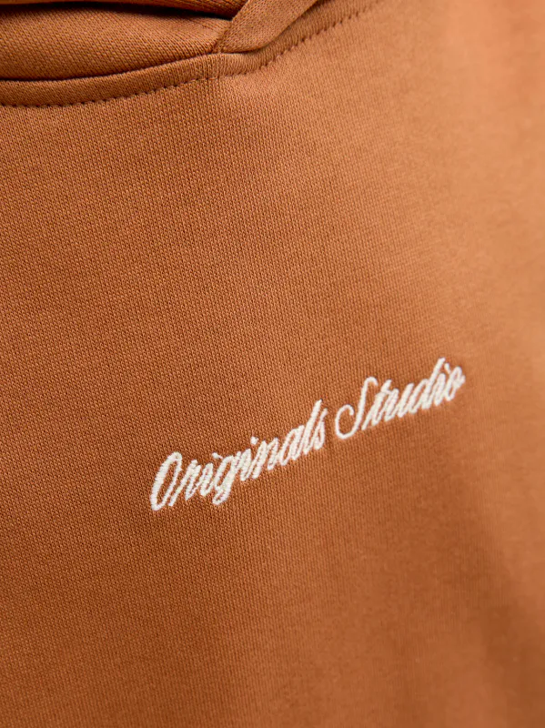 JorNorrebro emb sweat hood jnr - Argan Oil