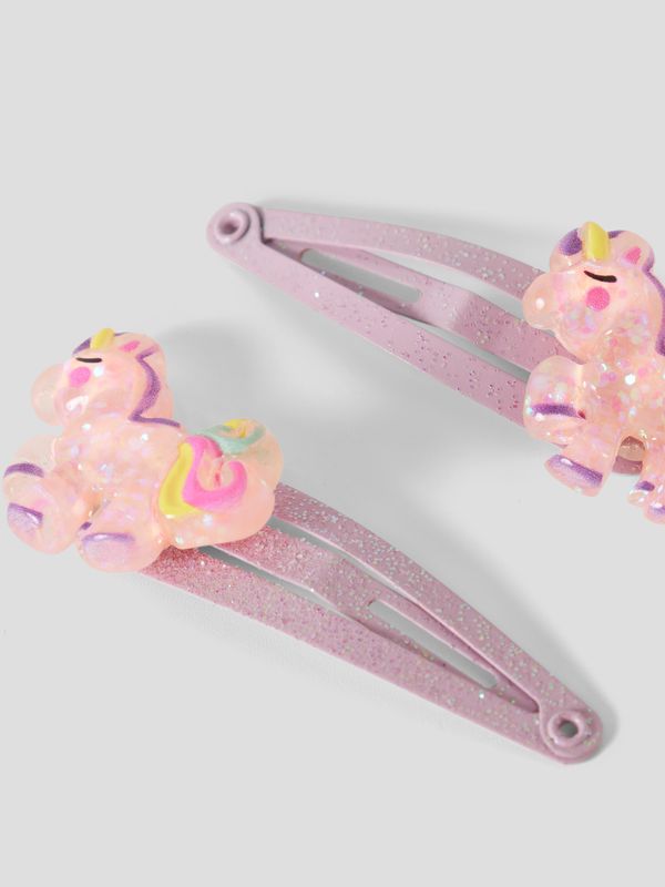 Name It Unicorn/Rainbow 2pk Hairclip