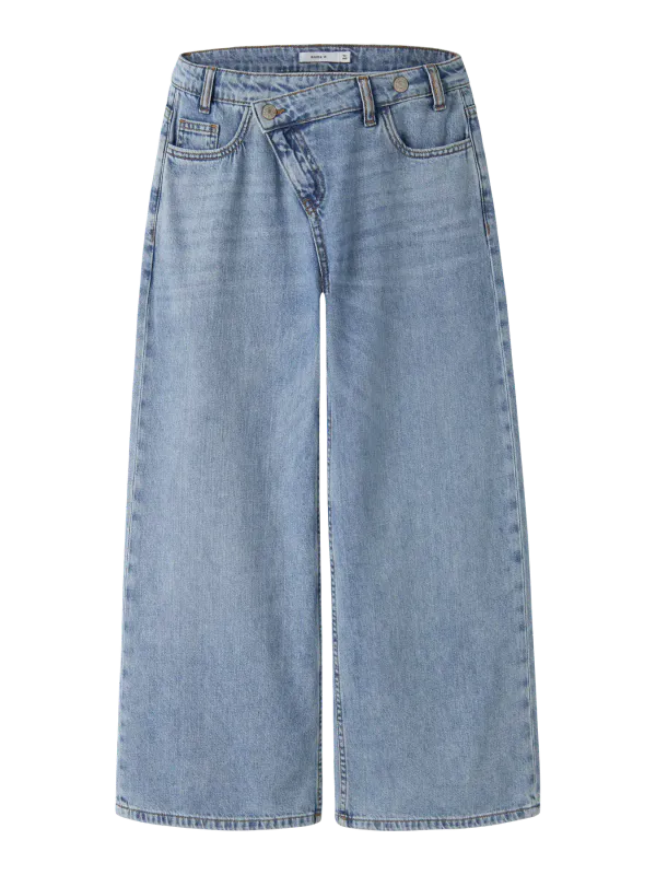 Name It Bella Jeans X-Wide Fit – Medium Blue Denim