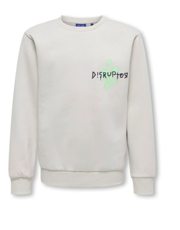 Only & Sons Dave crew sweat - Moonstruck