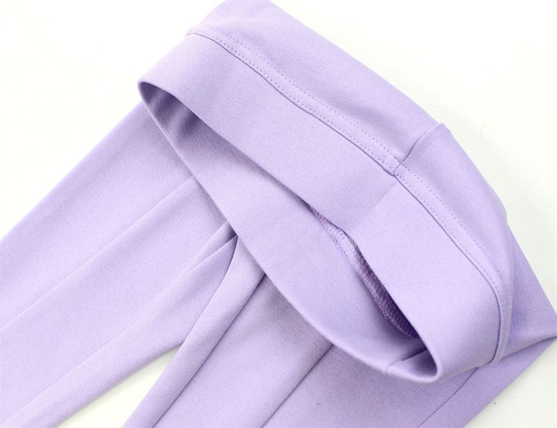 KOGPaige flaired slit pant - Purple Rose