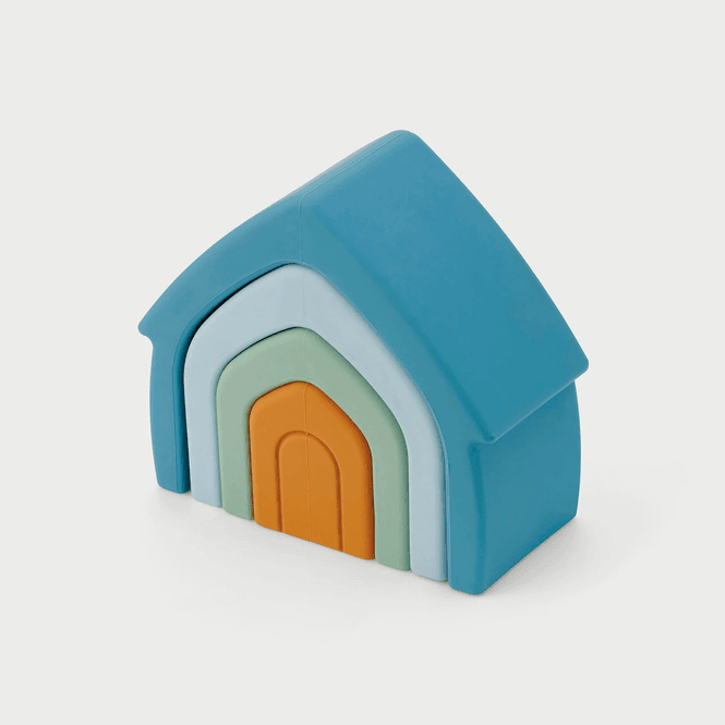 Hovedbilde Tickit Silisoft Stacking Houses - Neutral